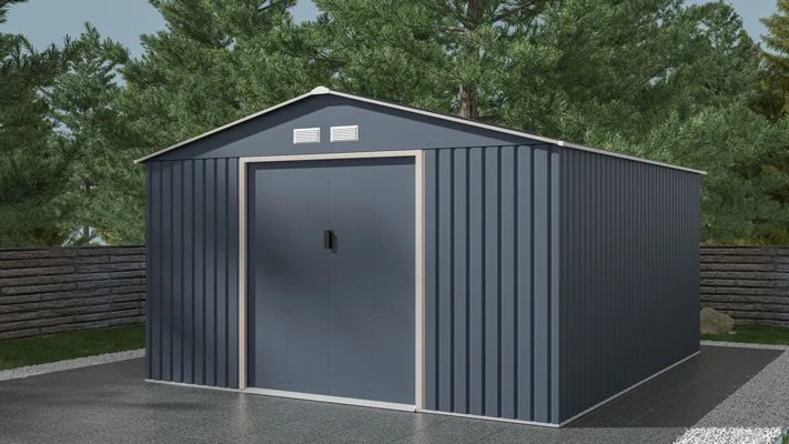 Abri de jardin métal 12.99m² – Prix d’usine – Image 2