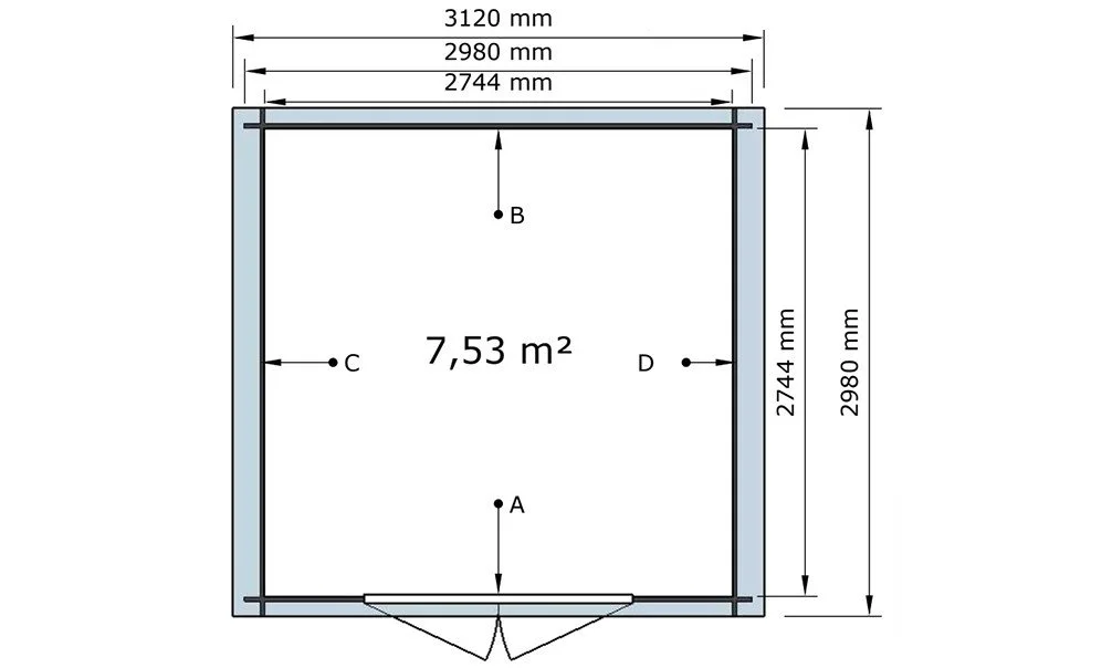 ABRI DE JARDIN TRAITÉ AUTOCLAVE MARMANDE – Prix d’usine – Image 2