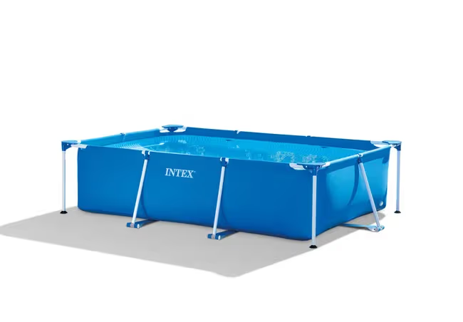 Intex Piscine – Frame Pool – 300 x 200 x 75 cm – Avec Tapis solaire, Pompe filtrante & Filtre – Image 2