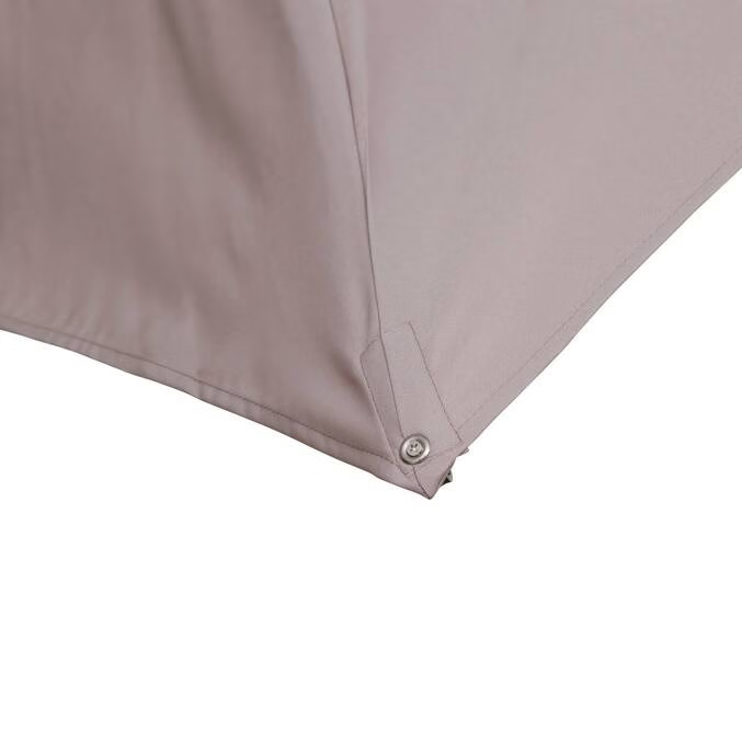 Parasol déporté rectangulaire ÉQUADOR Taupe 4 x 3 m - Aluminium, Polyester – Image 7
