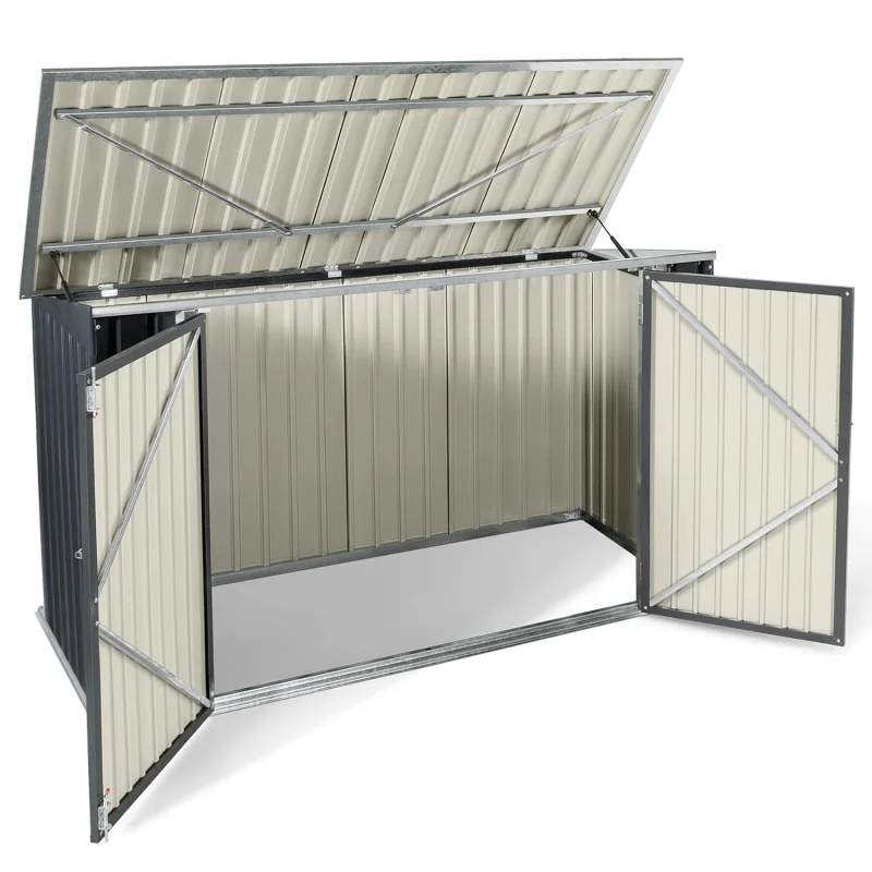 ABRI DE JARDIN EN MÉTAL VERROUILLABLE – Prix d’usine – Image 4